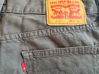 Pantalón corto gris Levi's hombre