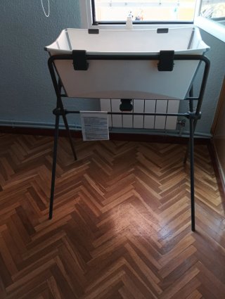 Bañera Bebé Flexi Bath con Patas y Desagüe