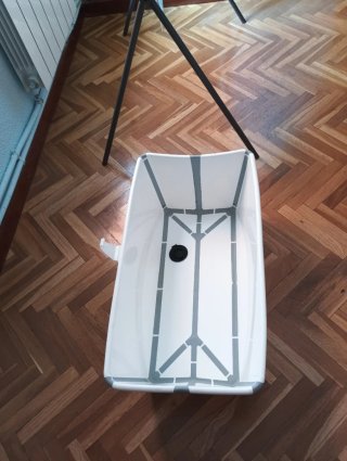 Bañera Bebé Flexi Bath con Patas y Desagüe
