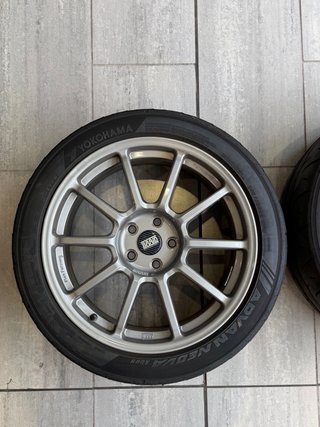 Llantas Braid Fullrace FF 5x108 8,5X18 +semislicks