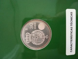 Primera moneda plata Felipe VI