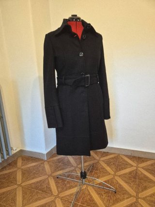 Cappotto invernale nero Virgin