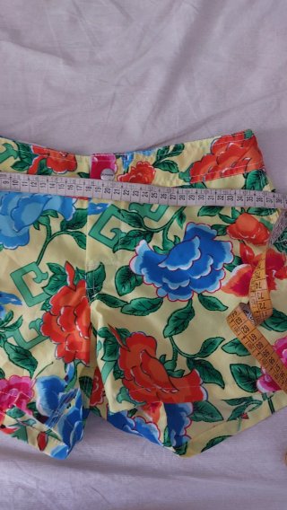Pantaloncino Sundek floreale giallo