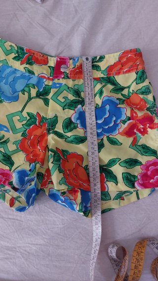 Pantaloncino Sundek floreale giallo
