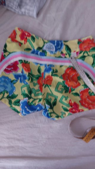 Pantaloncino Sundek floreale giallo