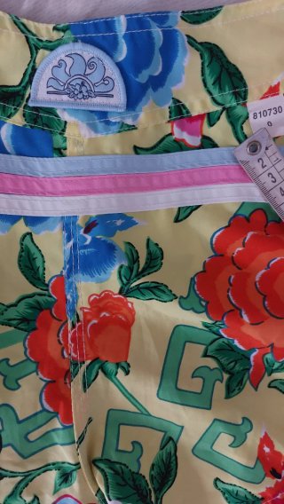 Pantaloncino Sundek floreale giallo