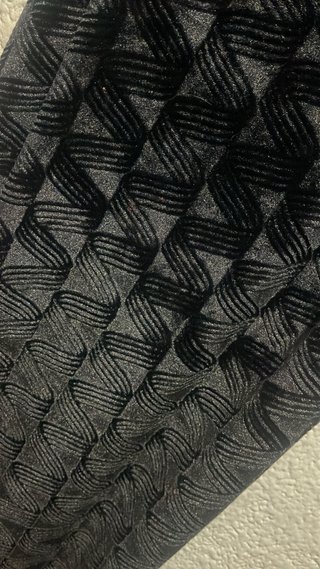Vestido vintage negro de eventos años 80