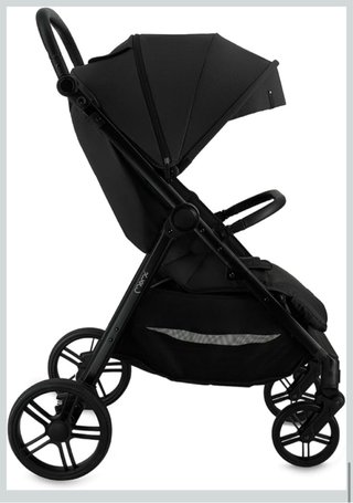 Carro de bebé negro