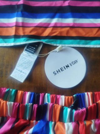 Conjunto SHEIN Talla Única Rayas