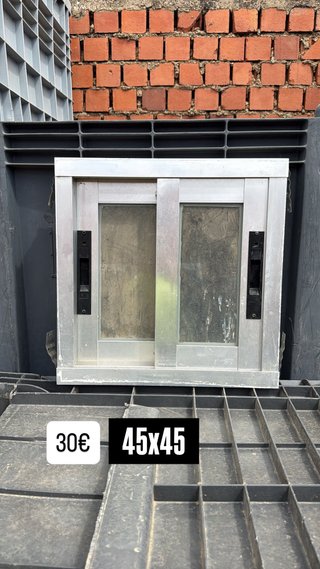 Ventanas aluminio en muy buenas condiciones