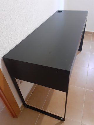 Escritorio Ikea Micke Negro 142x50cm