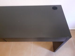 Escritorio Ikea Micke Negro 142x50cm