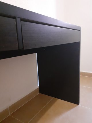 Escritorio Ikea Micke Negro 142x50cm