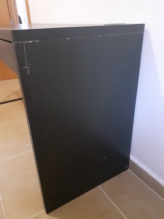 Escritorio Ikea Micke Negro 142x50cm