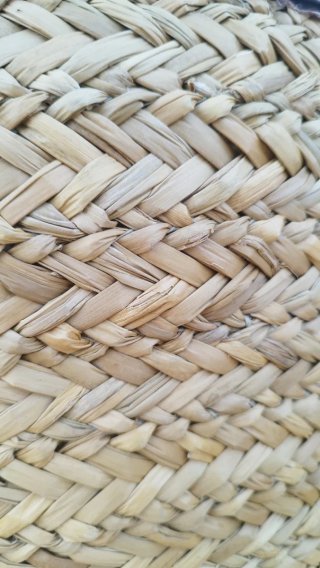 Bolso de mimbre Blanco