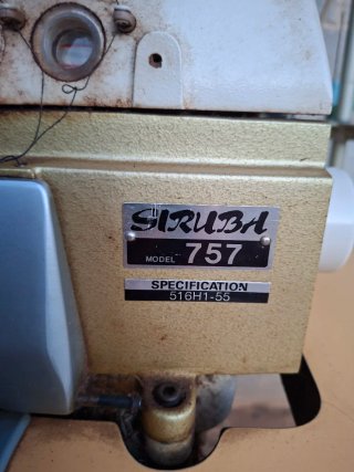 Máquina de coser industrial Siruba 757