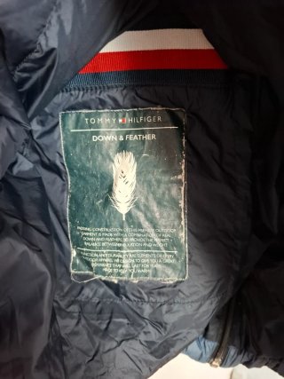 Plumífero Tommy Hilfiger Azul Gris XXL