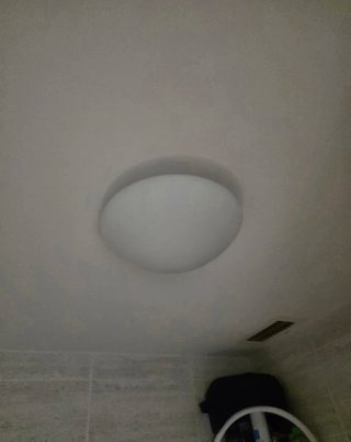 Preciosa Lámpara Baño LED Blanca cristal