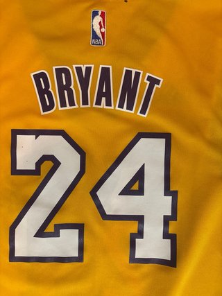 Camiseta Los Angeles Lakers #24 Adidas Talla L