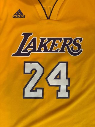 Camiseta Los Angeles Lakers #24 Adidas Talla L
