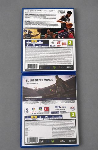 Lote 2 Juegos PS4: NBA 2K19 y FIFA 18