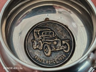 Cenicero Coche Rolls Royce 1909 Antiguo