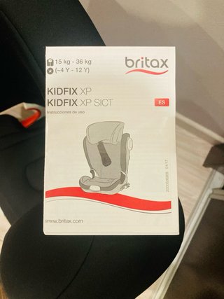 Silla coche Britax Römer Kidfix XP  negra