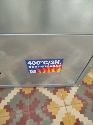 Extractor Campana Pollo 400°C/2H