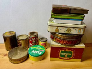 Gran Lote Cajas Vintage