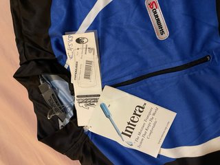 Maglia Ciclismo Shimano Taglia M NUOVA Intera Uomo