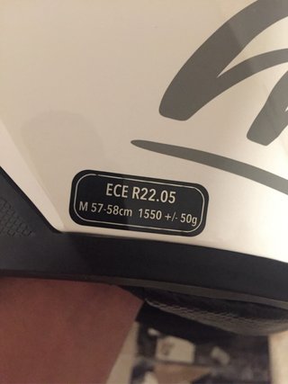 Casco de moto Westt blanco
