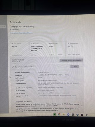 Acer Predator i7 6700K 1080GTX