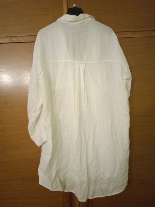Blusa blanca manga larga