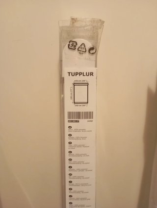 Cortina Ikea Tupplur Blanca 140x195cm