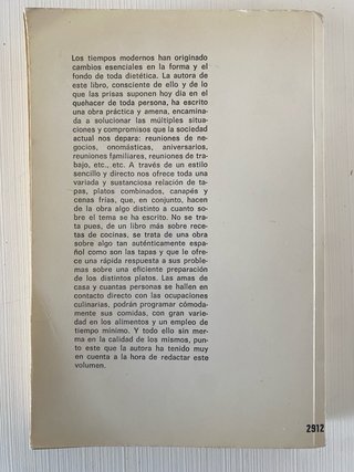 Libro “Las mejores tapas”.