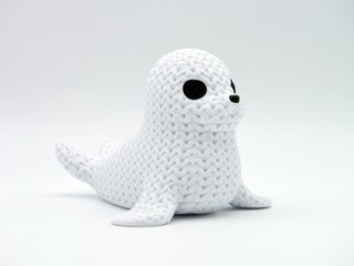 Foca crochet ganchillo punto