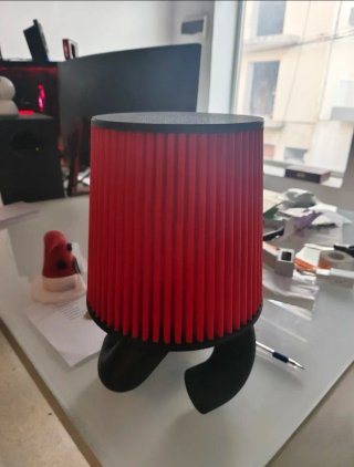 Lámpara Motor Industrial XL-Exclusiva de Colección