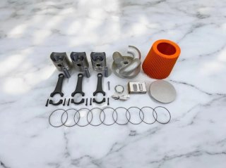 Lámpara Motor Industrial XL-Exclusiva de Colección