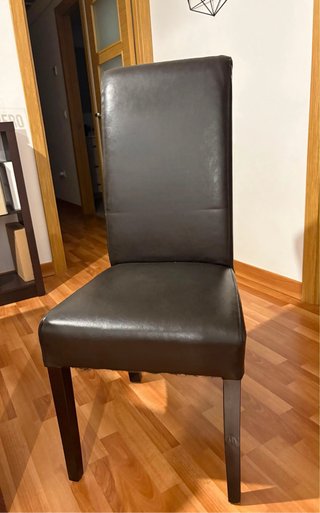 Mueble de salón color wengue