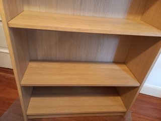 Librería Billy Ikea Madera y Metal