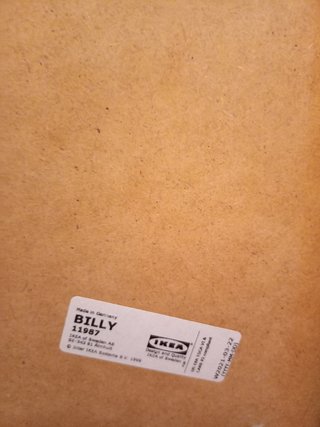 Librería Billy Ikea Madera y Metal
