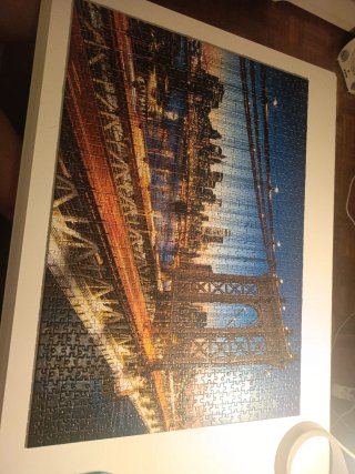 Puzzle Puente Nocturno 1000 piezas