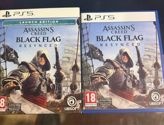 Assassin's Creed Black Flag Resynced PS5