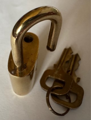 Lucchetto Louis Vuitton Cadenas 312 Oro