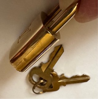 Lucchetto Louis Vuitton Cadenas 312 Oro