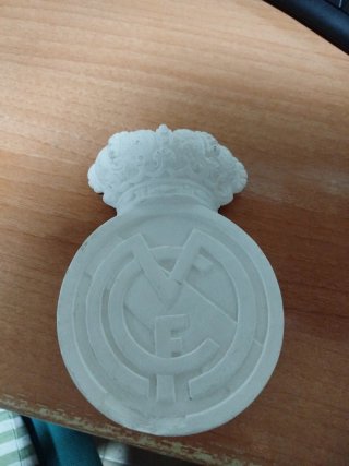 Figura para pintar escudo Real Madrid