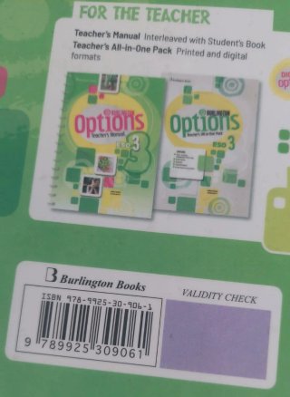 Burlington Options Student's Book Eso 3
