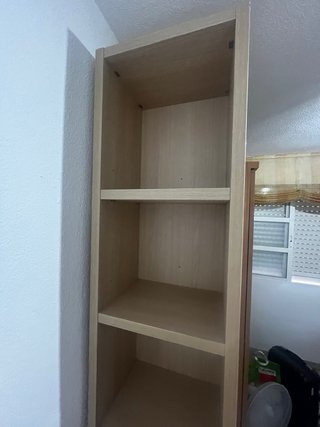 Mesa de escritorio L madera y metal