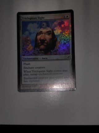 Magic The Gathering: Triclopean Sight Foil