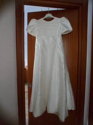Vestido de Comunión Blanco Niña